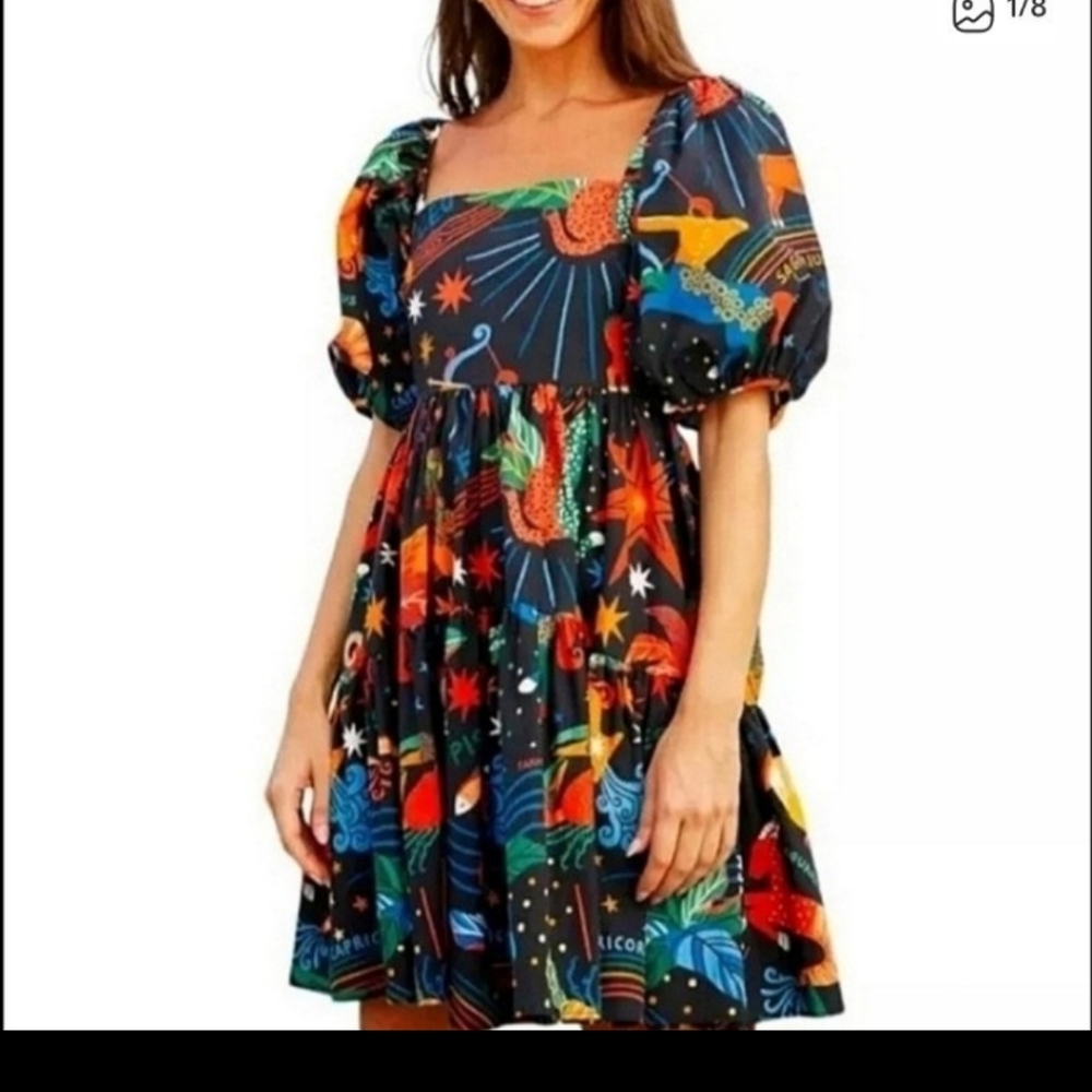 Farm Rio Zodiac Minidress